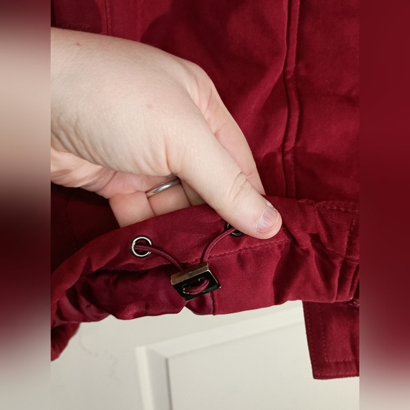 burgundy Red Merlo FORECASTER Winter Fall Jacket (#1,211) - Picture 11 of 12